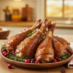 Delicious roasted turkey tail recipe, perfect for a hearty meal.