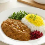 Delicious and authentic Persian Food Recipe: [Specific Recipe Name if known, e.g., Ghormeh Sabzi] by Finger Licking Recipes