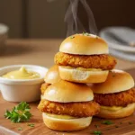 Delicious Stack of Golden Chicken Minis