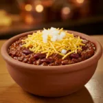 The Best Cincinnati Chili Recipe You'll Make Again and Again Hearty Cincinnati Chili Bowl with Cheese and Onions