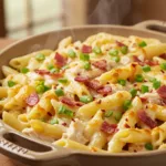 Delicious Crack Chicken Penne Freshly Baked