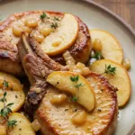 Delicious Pork Chop with Applejack Recipe Hero Image