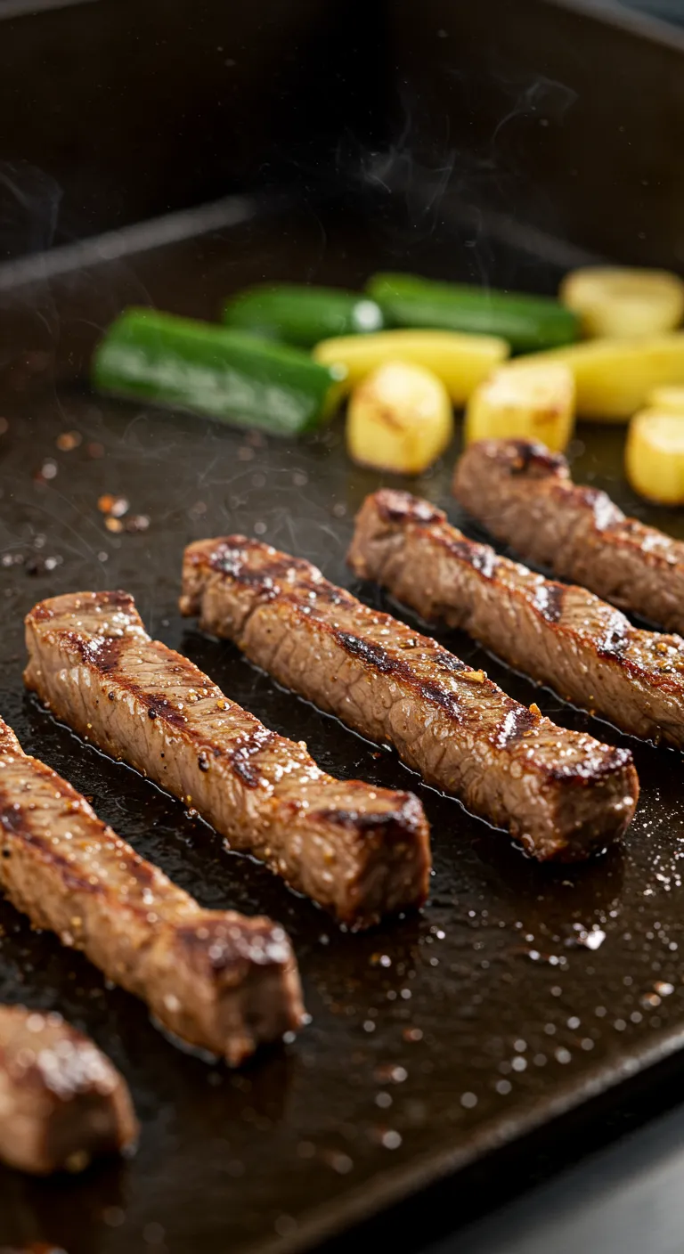 Pro Tip: Perfect Sear Marks on Blackstone Griddle - Finger Licking Recipes