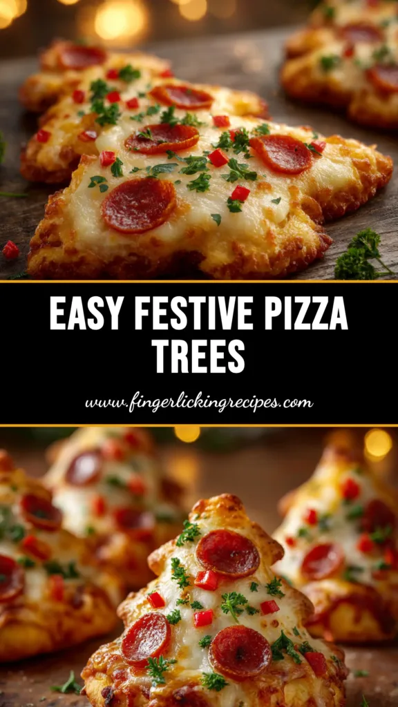 Christmas Tree Mini Pizzas (Easy Holiday Appetizer) 4 Christmas Tree Mini Pizzas are a fun and festive holiday appetizer made with simple ingredients. Perfect for kids and parties!