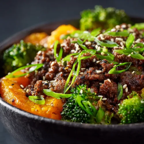 Korean Ground Beef Bowl (Ready in 20 Minutes!)