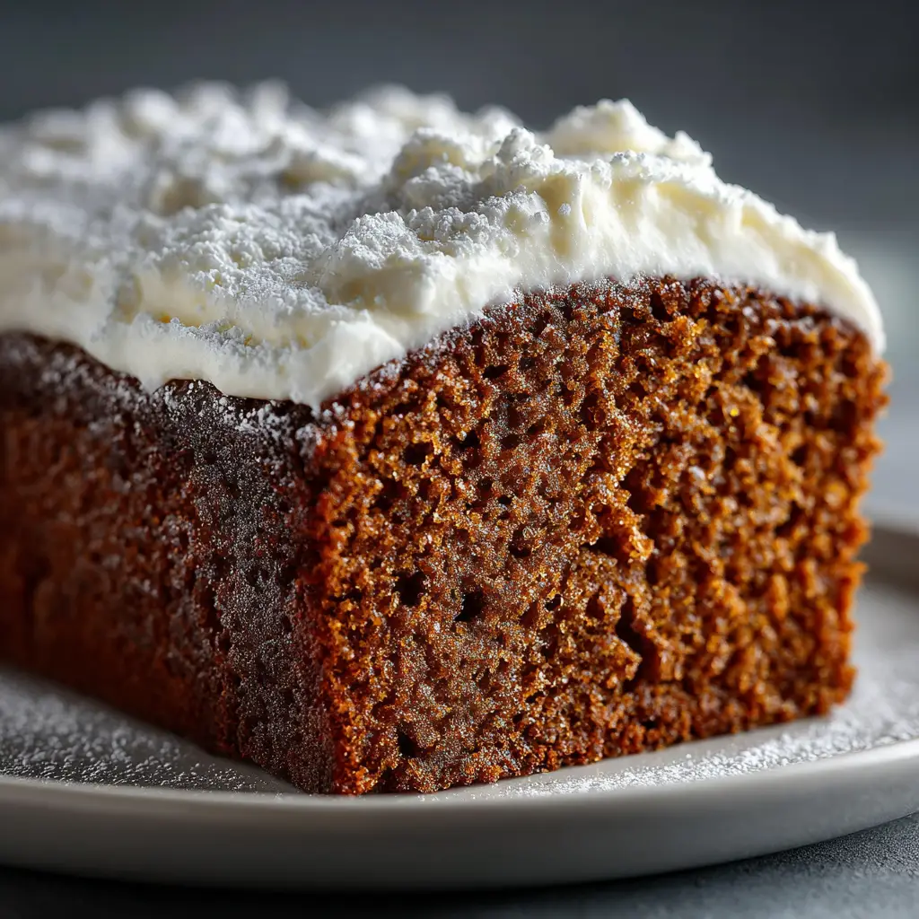 Gingerbread Coffee Recipe (Better Than a Cafe!) 3 A close-up of a warm gingerbread latte being poured into a mug, showing its rich color and texture.