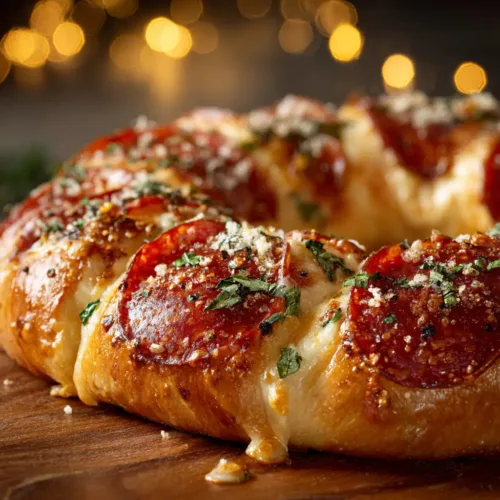 Christmas Pizza Wreath: The Ultimate Festive Appetizer