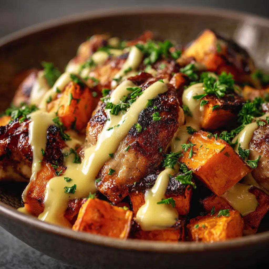 Eggnog Cookies: The Ultimate Soft & Chewy Holiday Treat 2 The process of making eggnog cookie dough, with a bowl of creamed butter and sugar next to a container of flour and spices.