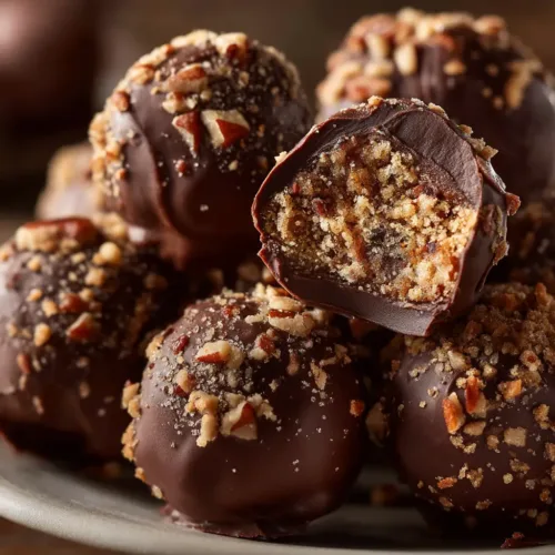 Pecan Pie Truffles (The Easiest No-Bake Holiday Treat!)