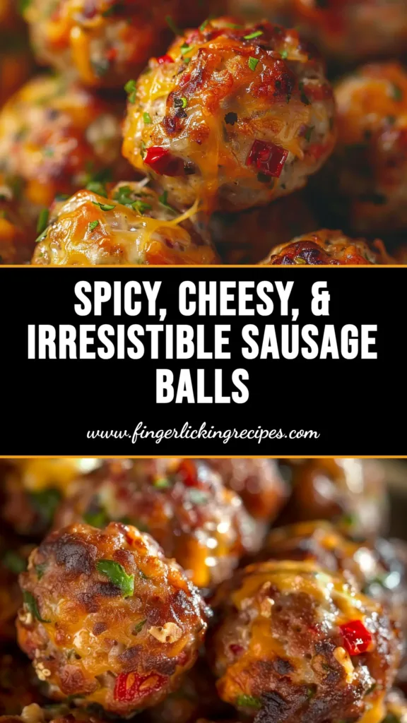 A platter of golden brown Rotel sausage balls, garnished with fresh parsley. The perfect cheesy appetizer.