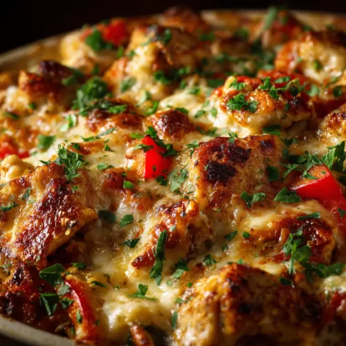 Chicken Fajita Casserole (The Easiest, Cheesy Bake!)