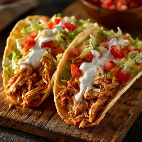 Cream Cheese Chicken Tacos (The Easiest, Creamiest Recipe!)