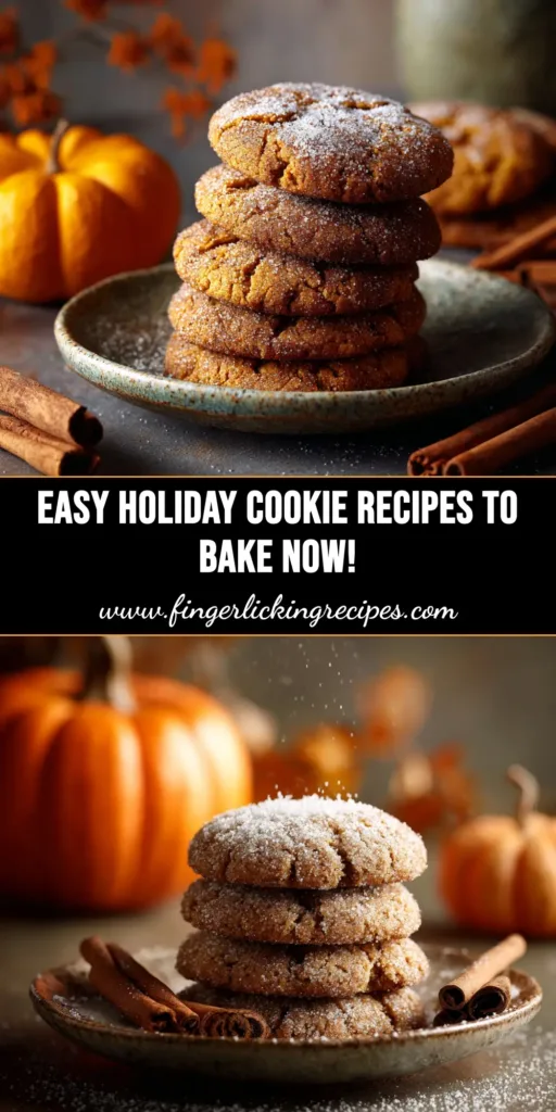 Easy Holiday Cookie Recipes (3 Foolproof Ideas!) 4 A beautiful platter of easy holiday cookie recipes, including chocolate crinkle cookies, decorated sugar cookies, and snowman Oreo balls.