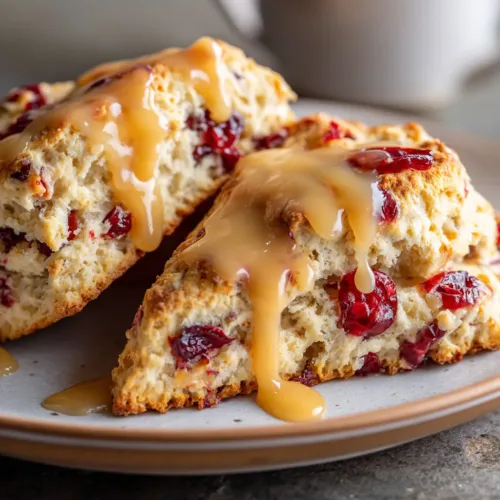 Cranberry Orange Scones (The Ultimate Flaky Recipe)