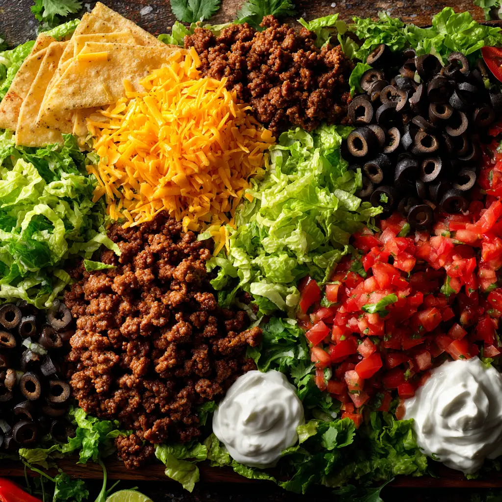 A close-up of a football snack platter with pretzels, cheese, dips, and other football-themed appetizers.