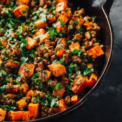 Ground Turkey Sweet Potato Bake (The Ultimate Healthy Dinner)