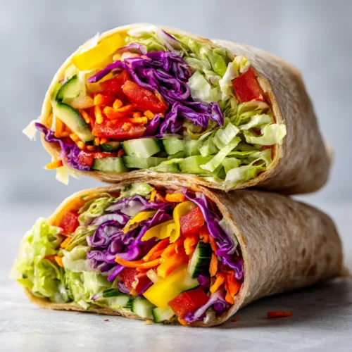 Healthy Lunch Wrap That Stays Fresh All Day