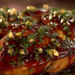 Honey Garlic Chicken Thighs (Easy 30-Minute Recipe) The simple ingredients for the baked chicken thighs recipe laid out, including chicken thighs, honey, soy sauce, and garlic.