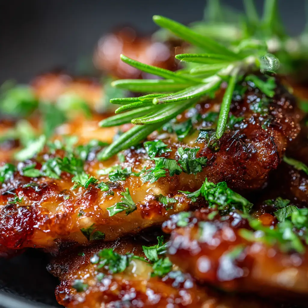 Honey Garlic Chicken Thighs (Easy, Sticky & Juicy!) 3 The simple ingredients for the honey garlic sauce—honey, soy sauce, and garlic—arranged in small bowls before being mixed.