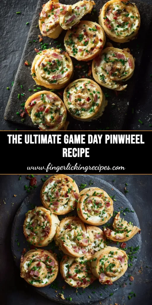 A platter of delicious Jalapeño Popper Pinwheels, perfectly golden-brown and ready to be served as a cheesy and spicy party appetizer.