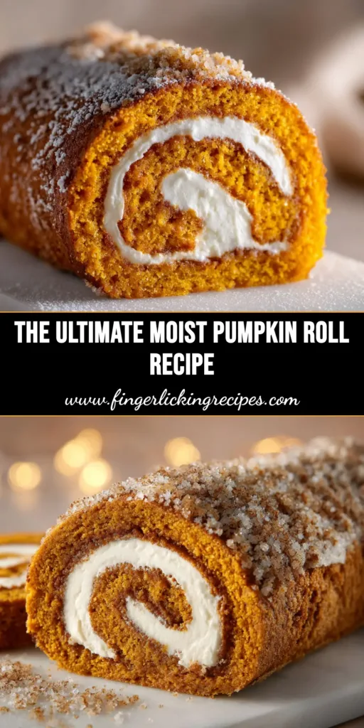 Pumpkin Roll Recipe (The Last One You'll Ever Need) 4 A perfect slice of pumpkin roll with a cream cheese swirl on a white plate. This foolproof pumpkin roll recipe is moist, delicious, and easy to make for the holidays.