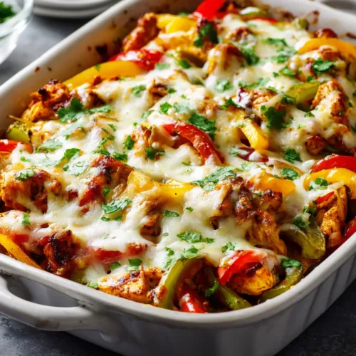 Quick Chicken Dinners: 20-Minute Chicken Fajita Casserole