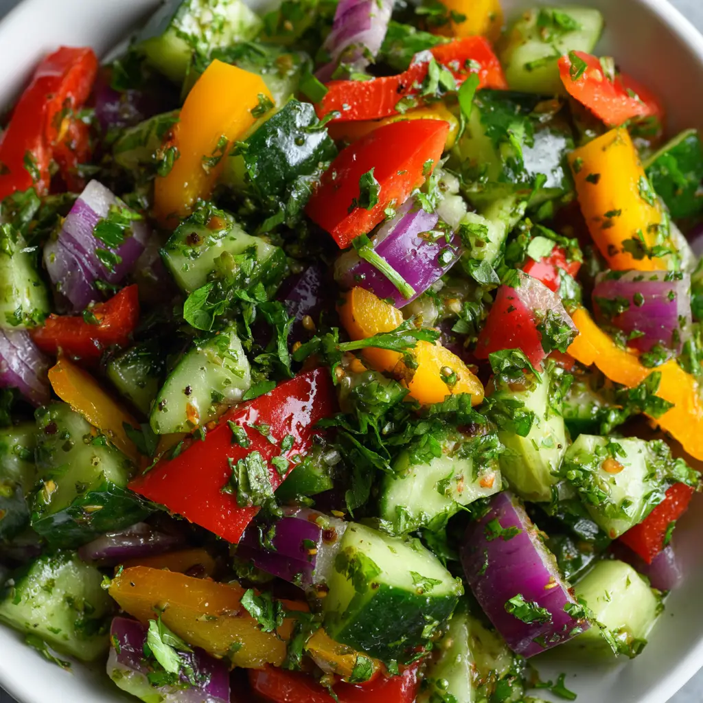 Asian Cucumber Salad (Quick & Refreshing Recipe) 2 A fresh bowl of Asian cucumber salad next to a pair of chopsticks, emphasizing its role as a delicious Asian side dish.