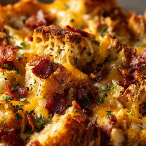 Christmas Breakfast Strata: The Perfect Make-Ahead Holiday Meal