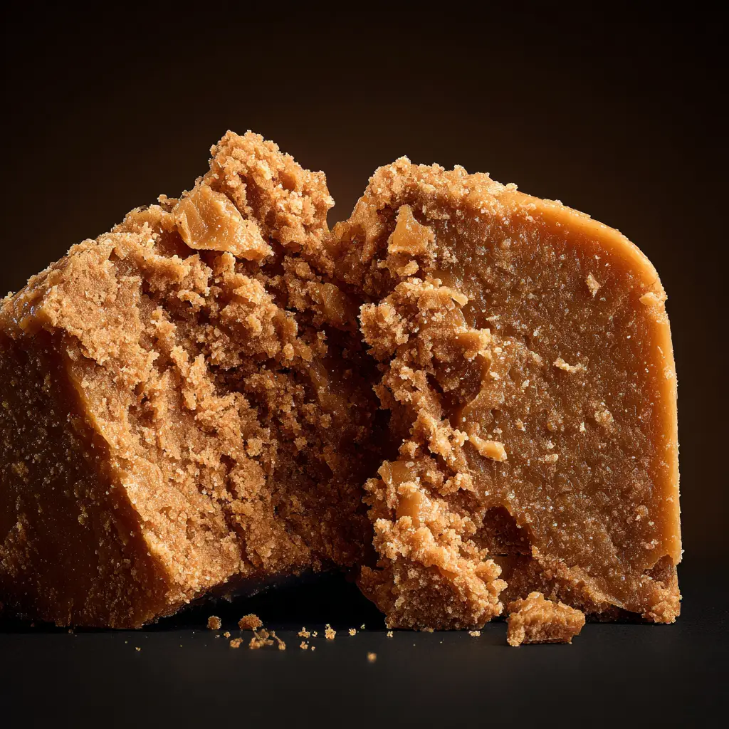 White Chocolate Gingerbread Fudge: The Ultimate Holiday Treat 2 A stack of white chocolate gingerbread fudge squares, showing how perfectly they can be cut and served.