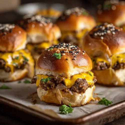 Hawaiian Roll Cheeseburger Sliders (The Ultimate Party Food)