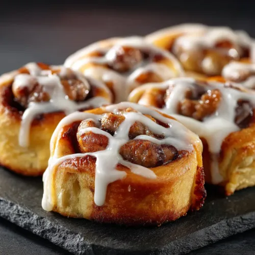 Cinnamon Roll Sausage Wraps (The Ultimate Sweet & Savory Breakfast)
