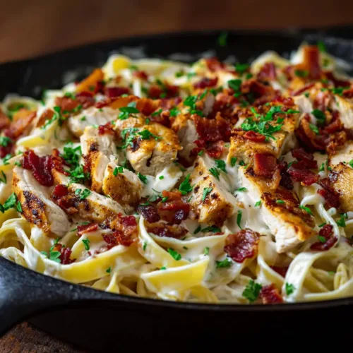 Chicken Bacon Ranch Pasta (The Ultimate Creamy Recipe)