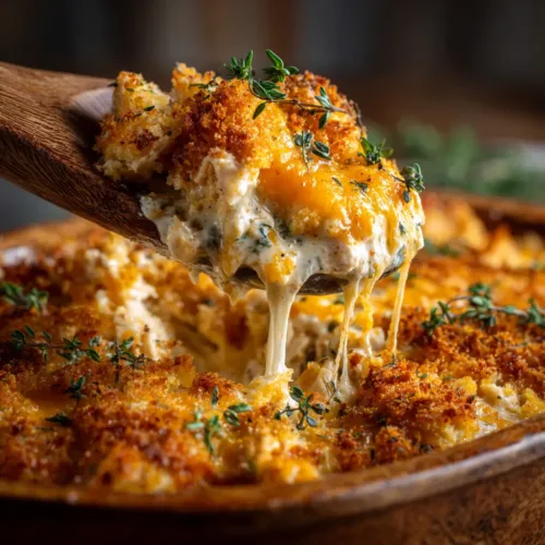 Crack Chicken Casserole: The Ultimate Cheesy Bacon Ranch Dinner