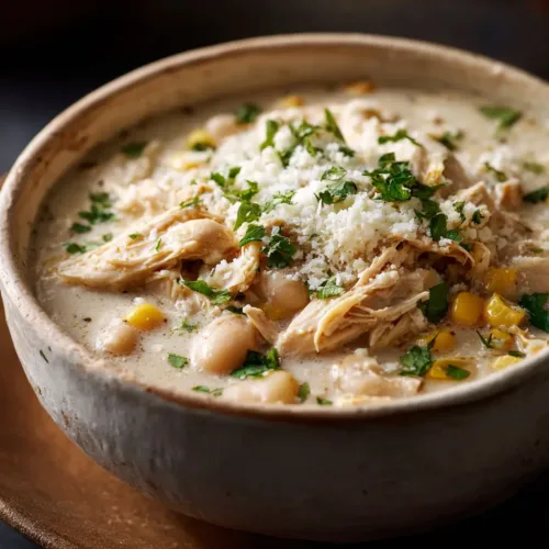 Crockpot White Chicken Chili (The Easiest, Creamiest Recipe!)