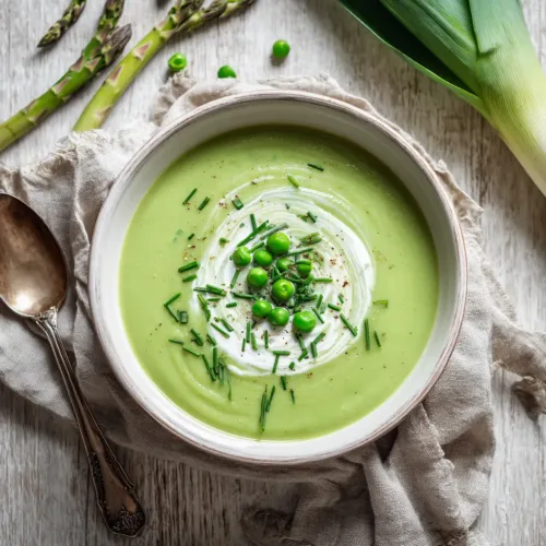 Cream of Spring Vegetable Soup (Easy & Velvety Recipe)