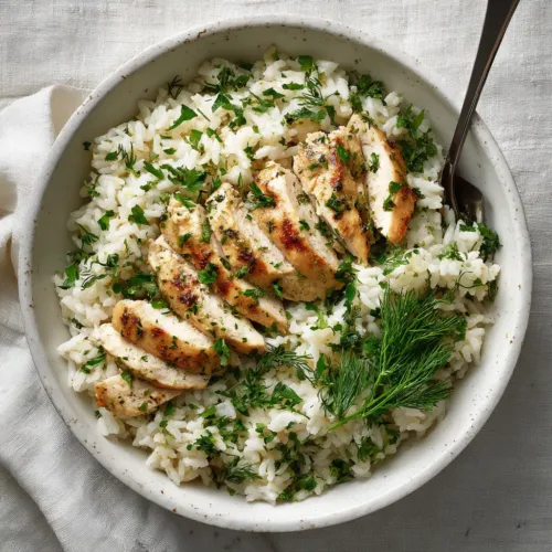 Slow Cooker Lemon Herb Chicken and Rice (The Easiest, Most Flavorful Recipe!)