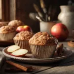 A close-up shot of healthy banana oat muffins fresh from the oven, showcasing their golden-brown tops and wholesome texture. A key image for our wholesome baking ideas.