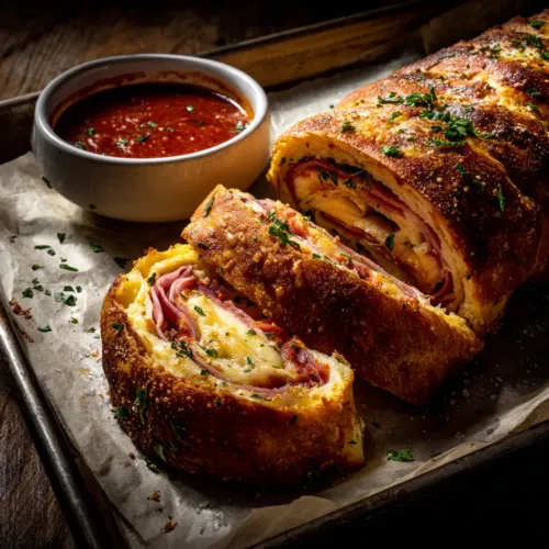 Stromboli Recipe With Pizza Dough (The Easy, Cheesy Way!)