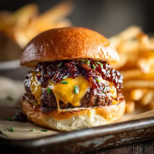 Bacon Jam Cheeseburger Sliders: The Ultimate Party Food