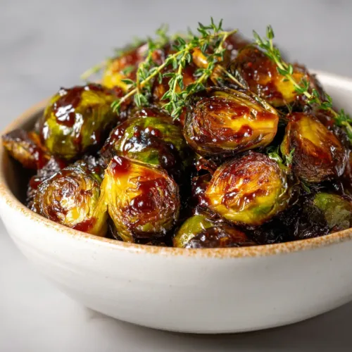 Crispy Honey Balsamic Brussels Sprouts (The Only Recipe You Need)