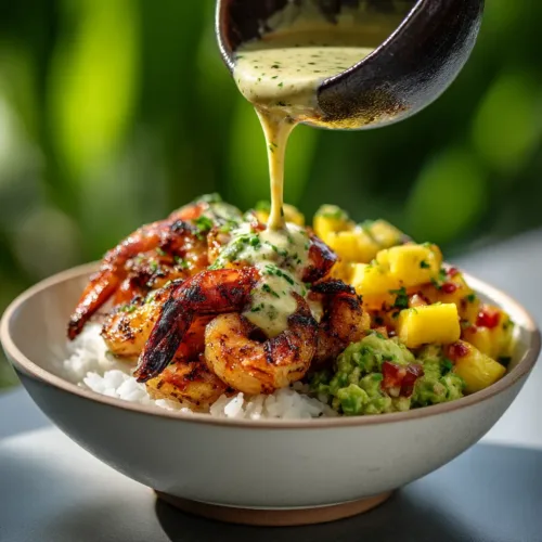 Shrimp and Avocado Bowl (Quick & Healthy Recipe)