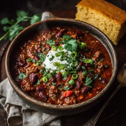 Slow Cooker Texas Chili (The Real Bowl o’ Red)