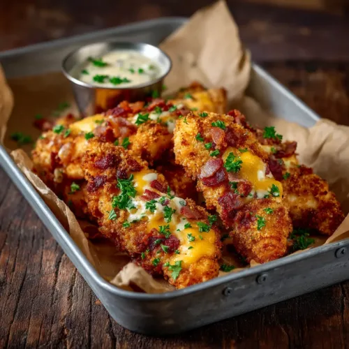 Crack Chicken Tenders: The Ultimate Cheesy Bacon Ranch Recipe