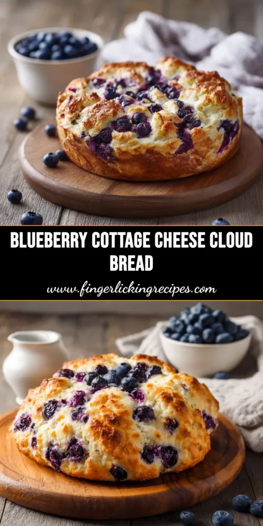 A stack of freshly baked golden brown cottage cheese cloud bread pieces on a rustic wooden board. This high-protein, low-carb bread is perfect for keto diets.