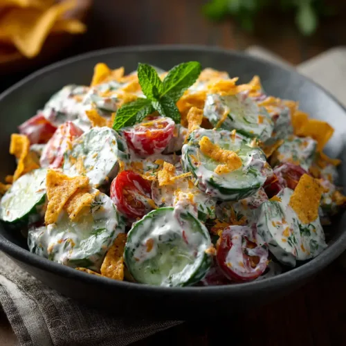 Cucumber Ranch Salad: The Ultimate Creamy & Crisp Side Dish