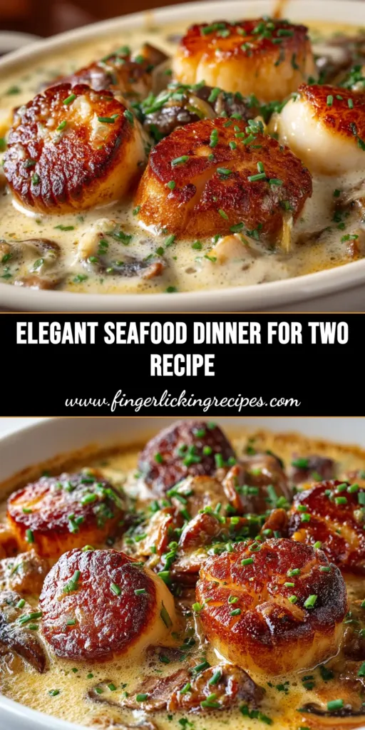 An overhead shot of a rich and creamy Seafood Cassolette in a white ramekin, topped with golden-brown breadcrumbs and fresh parsley.