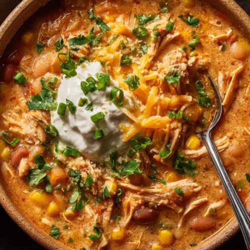 Crockpot Cream Cheese Chicken Chili (Easy & Foolproof Recipe)