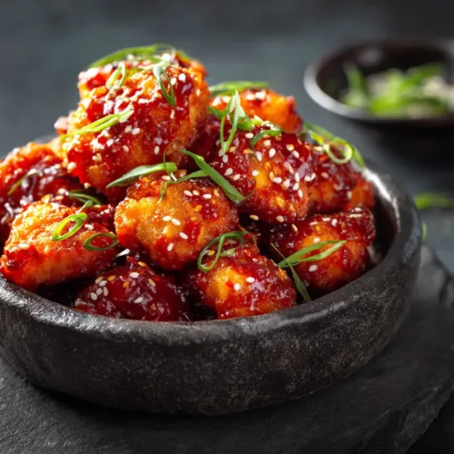 Sweet Chili Chicken Bites (Crispy, Baked & So Easy!)