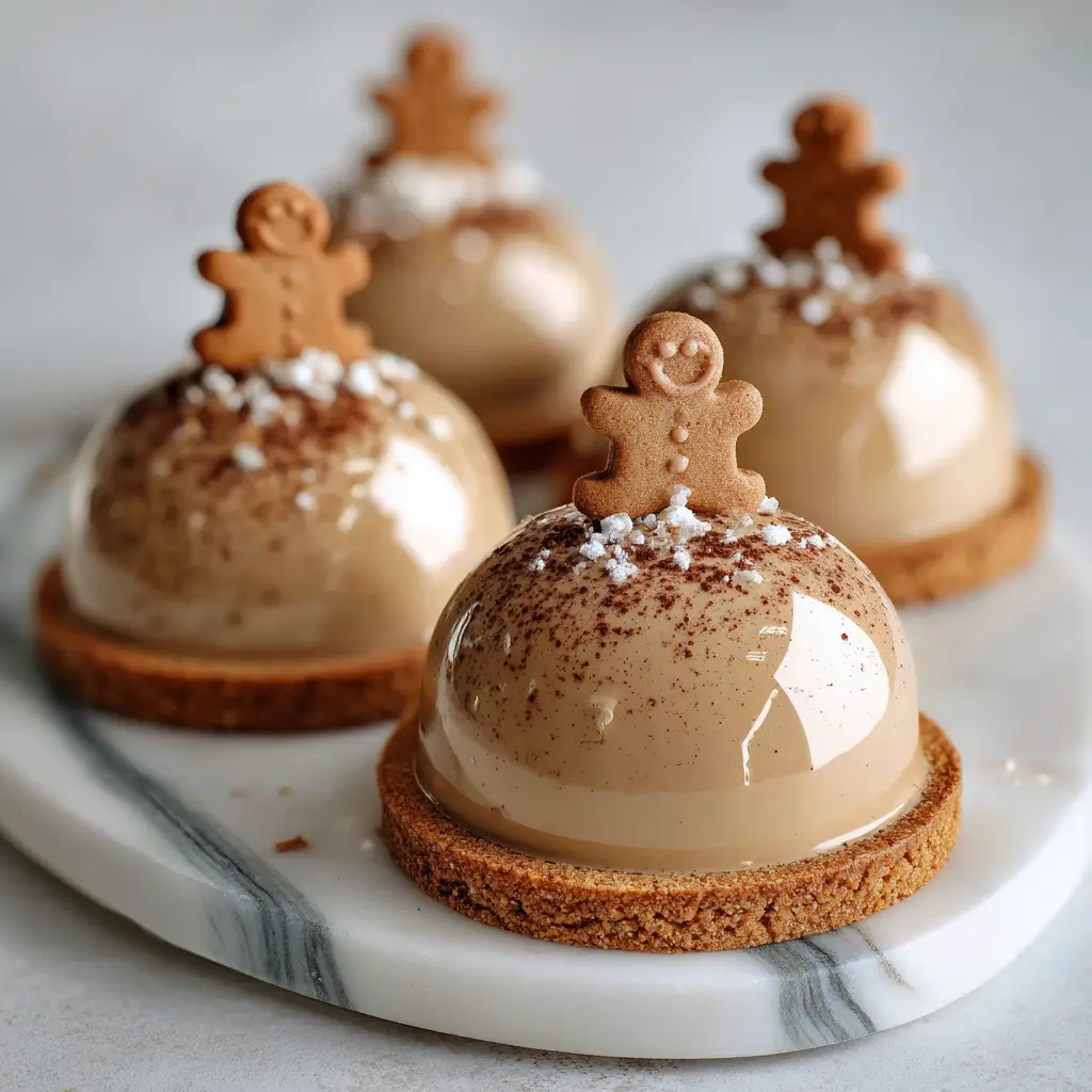 Gingerbread Latte Mousse: The Ultimate Creamy & Spiced Holiday Treat 2 A close-up shot of the airy texture of the spiced gingerbread latte mousse on a spoon, showcasing its light and fluffy consistency.