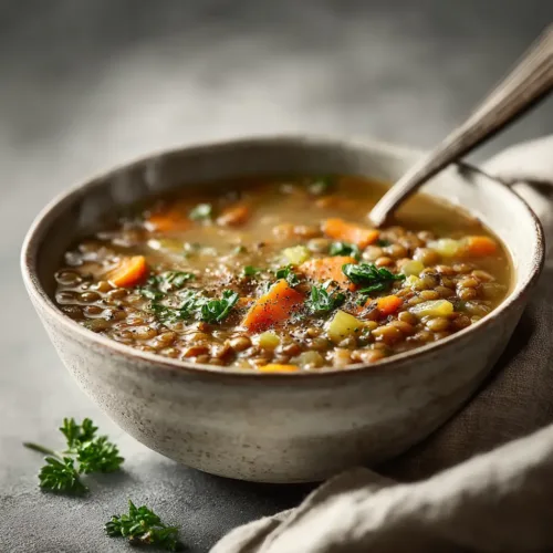 Classic Lentil Soup: A Simple and Hearty Recipe